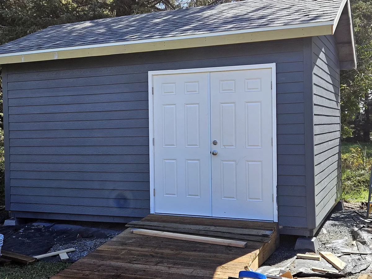 Ground-up shed build by SeaBreeze