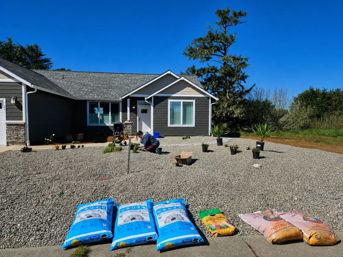Property grounds work in progress by SeaBreeze